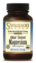 Albion Chelat Magnezu 133 mg/90 kaps.  - suplement diety