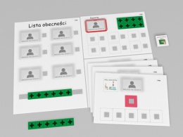 ALCZYK ‒ plansze: lista obecności, mój czas wolny, dyżurny