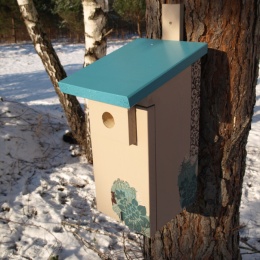 Budka lęgowa "Niebieski Daszek"