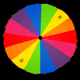 Chusta Animacyjna-Spadochron Animacyjny 7 BARW 1,75m